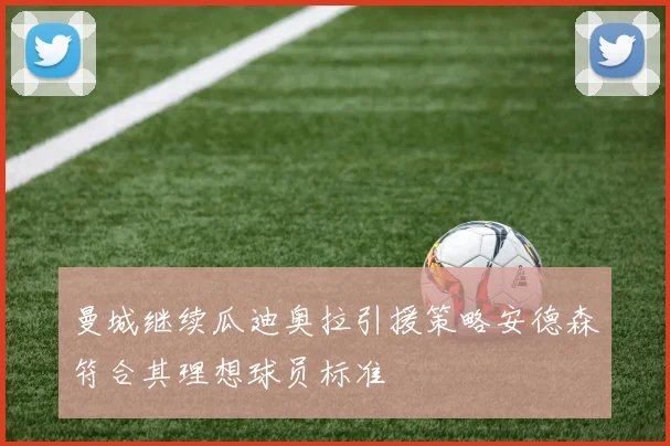 曼城继续瓜迪奥拉引援策略安德森符合其理想球员标准